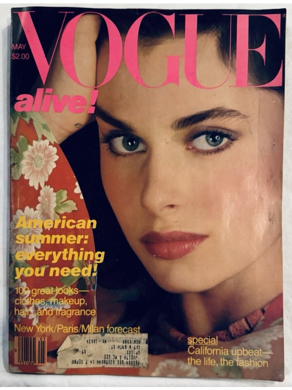 VOGUE - May 1980 - Nastassia Kinski Cover